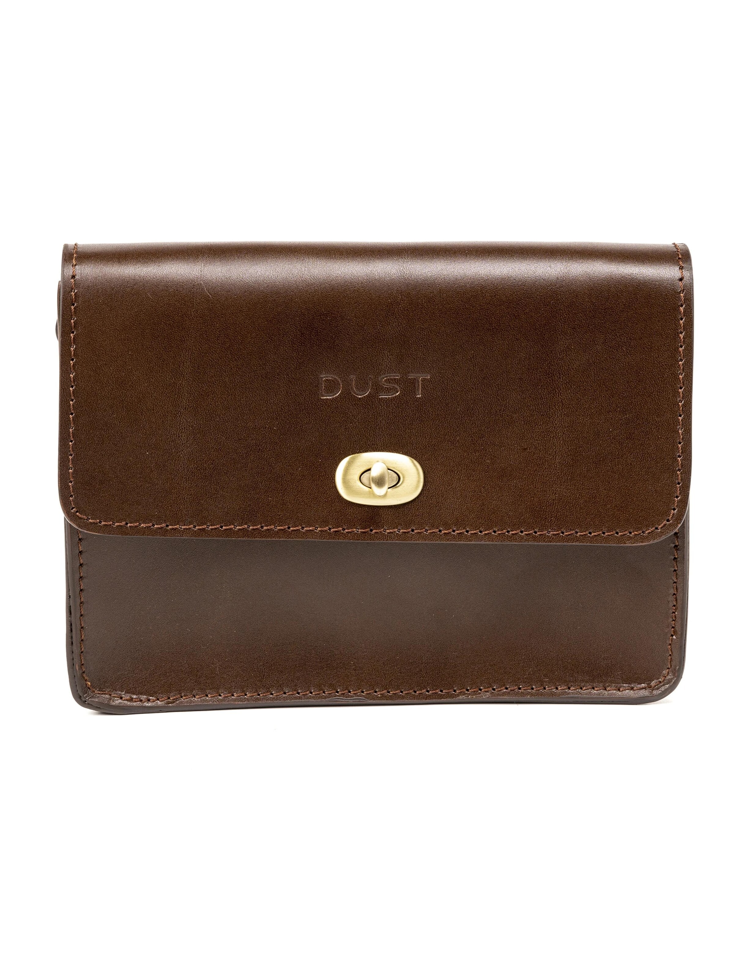 THE DUST COMPANY Skuldertaske 'The Santa Fe' i brun