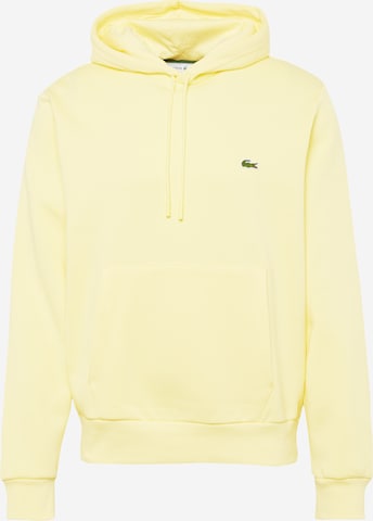 LACOSTE Sweatshirt i gul: framsida