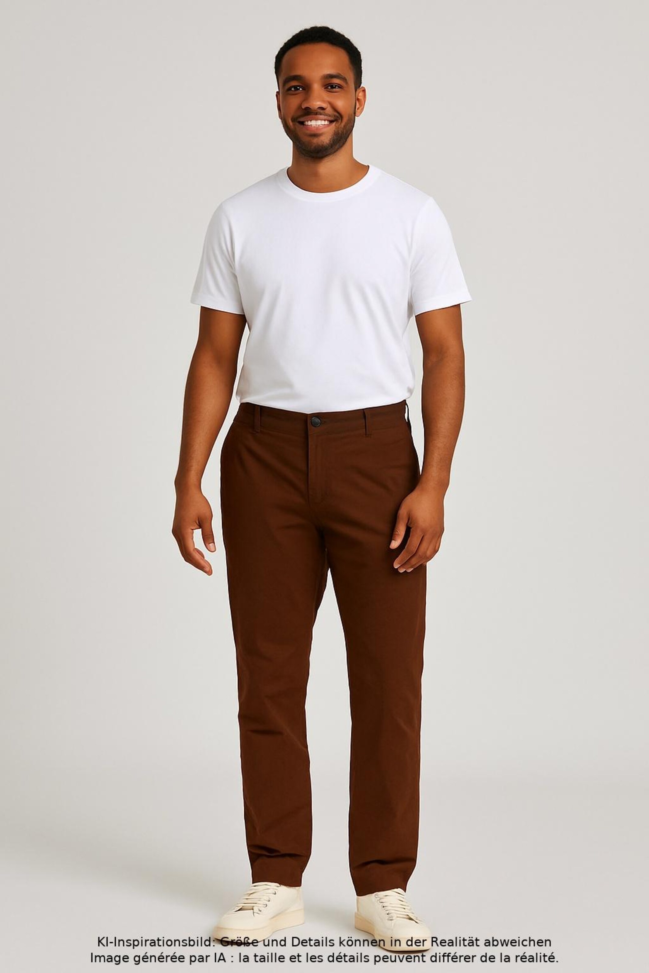 BOSS Pants in 42 in Brown: front