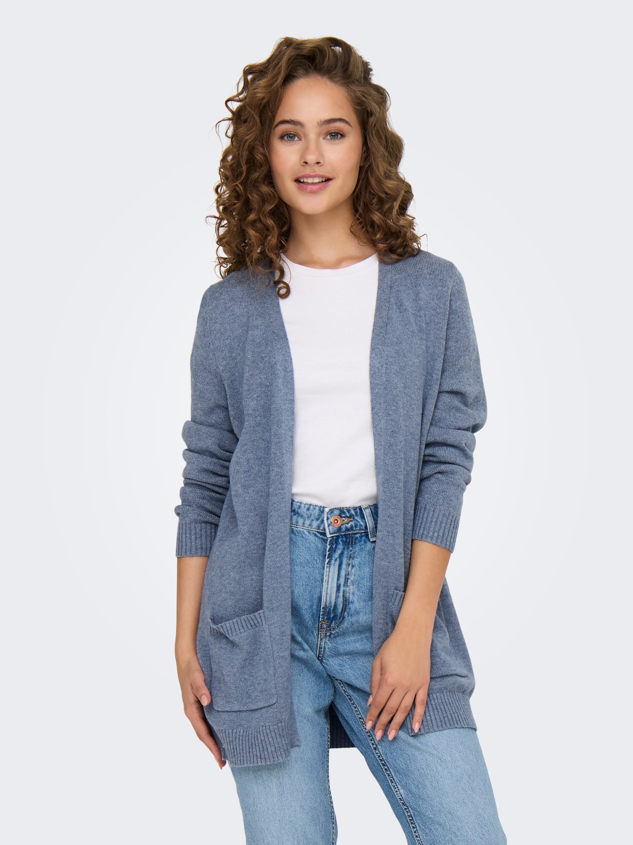 絶対的な信頼 cardigan Knit (Blue) YOU ABOUT | online Buy | women for Clothing