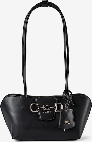 Borsa a spalla 'Janie' di GUESS in nero: frontale