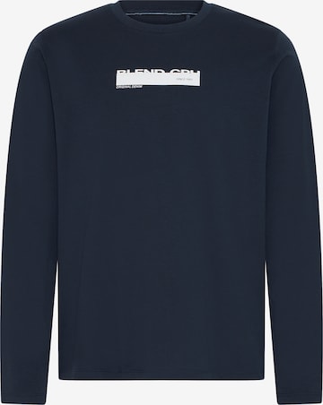 BLEND Футболка 'BHKEMUEL' в Черный: спереди