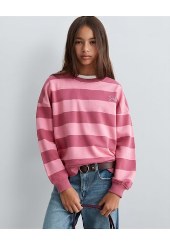Scalpers Mikina ' ' – pink: přední strana