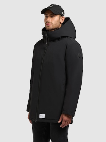 khujo Winter Jacket 'Nedd' in Black