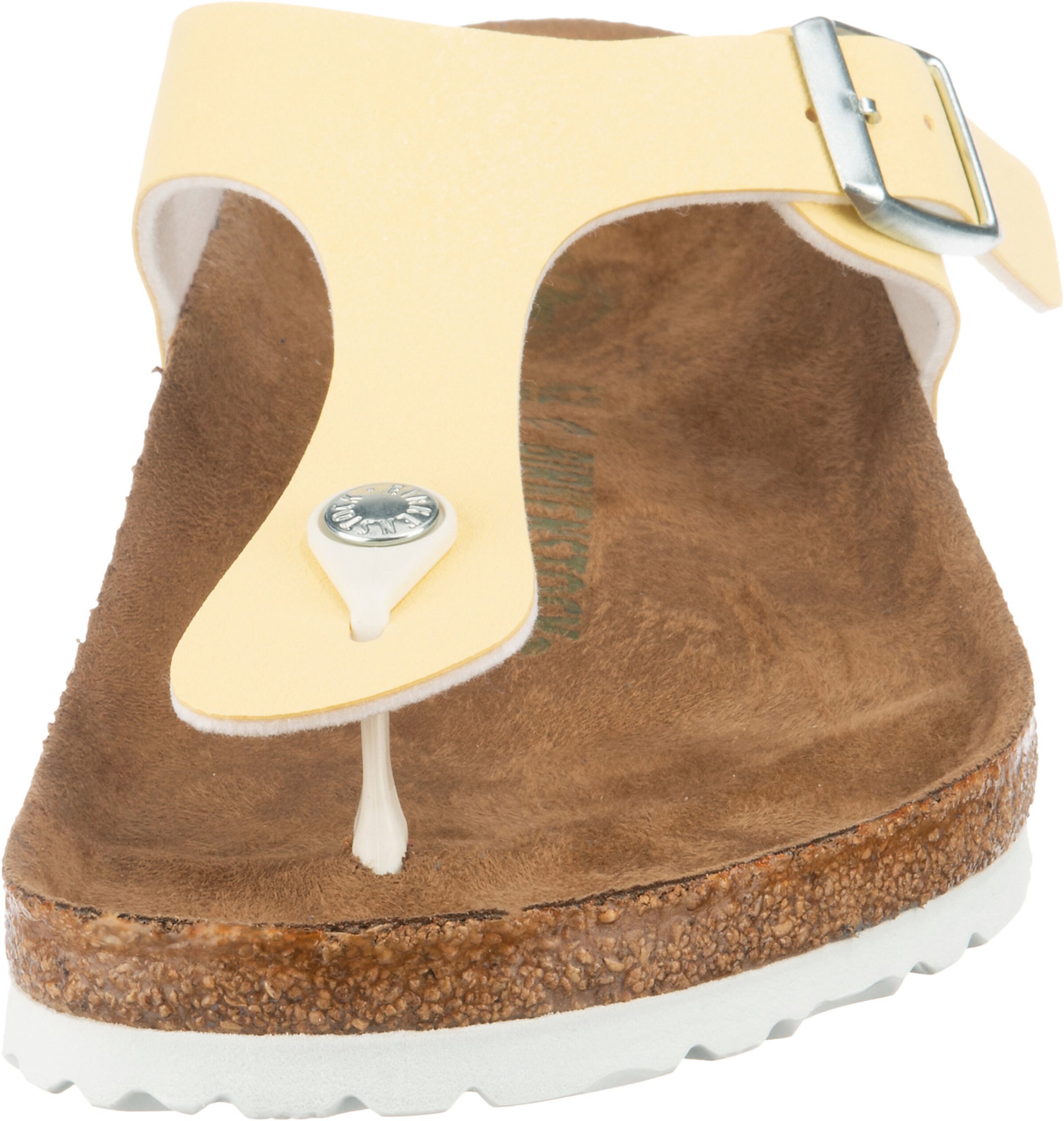 BIRKENSTOCK T-Bar Sandals 'Gizeh' in Yellow