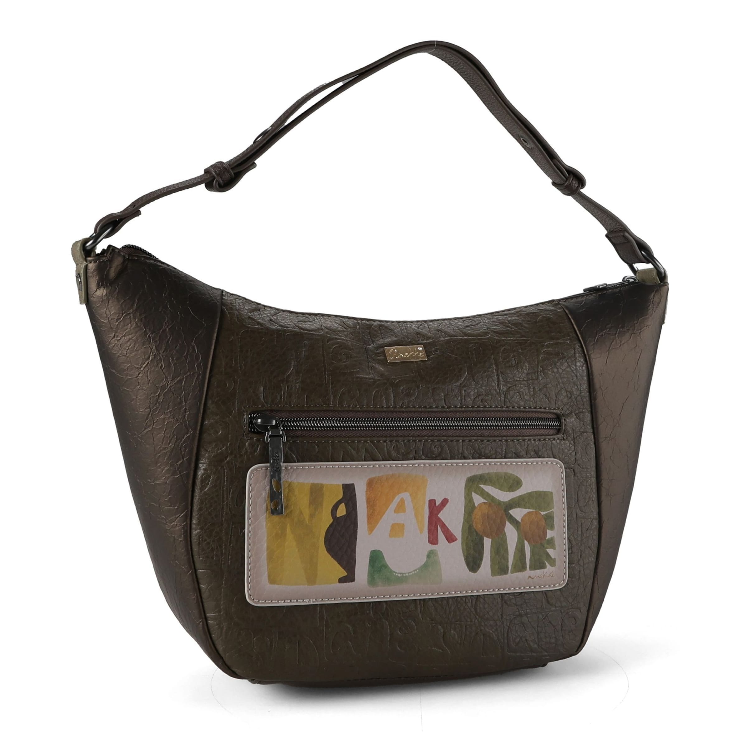 Anekke Schultertasche 'Muse' in Braun