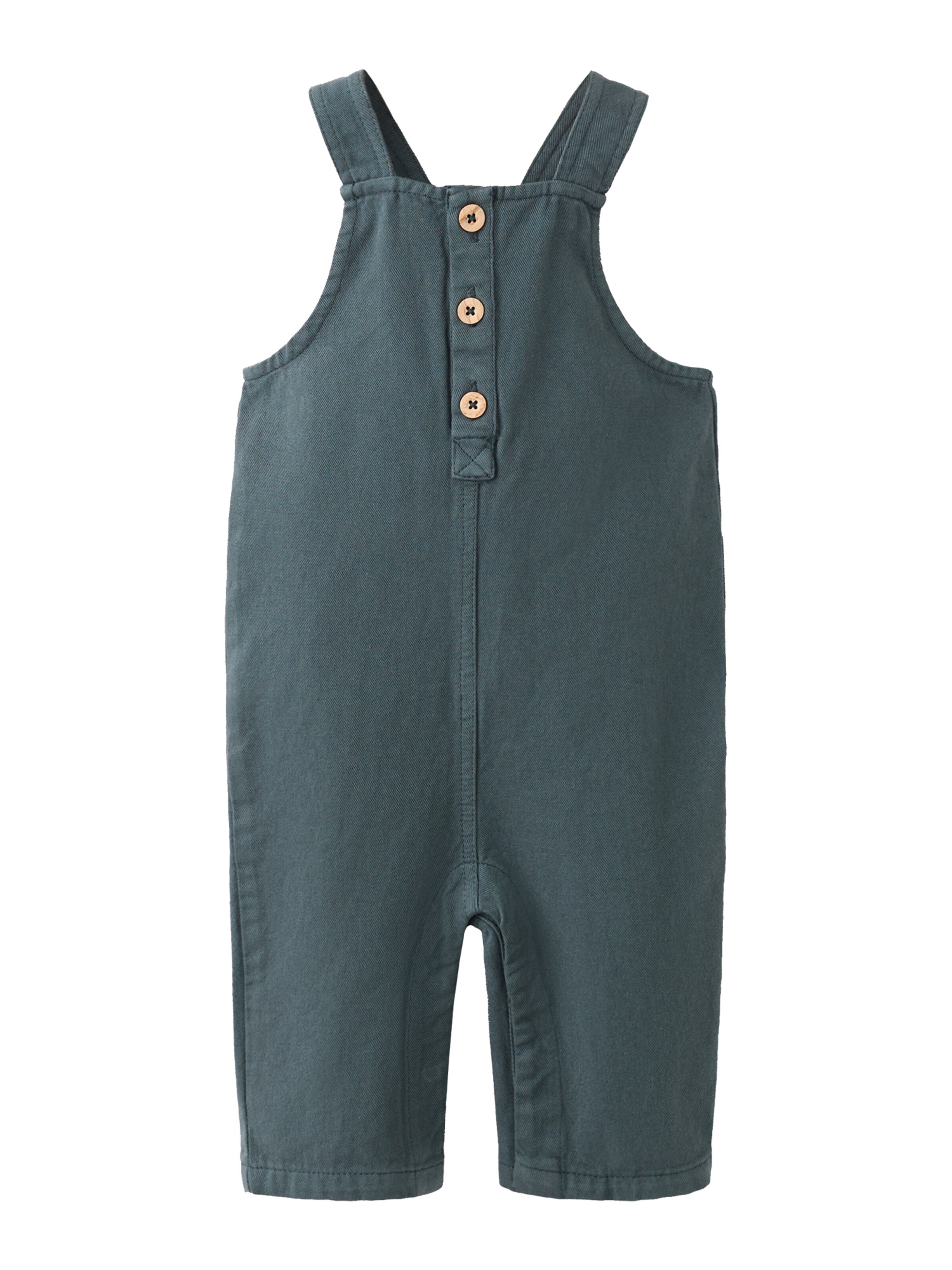 MANGO KIDS Regular Панталон с презрамки 'PAMPLONA' в зелено: отпред