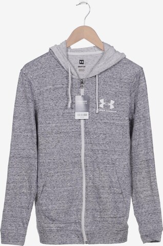 UNDER ARMOUR Sweatshirt & Zip-Up Hoodie in S in Grey: front