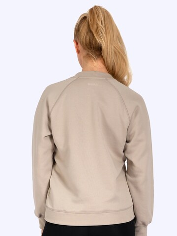 Magadi Athletic Sweatshirt 'Bella' in Beige