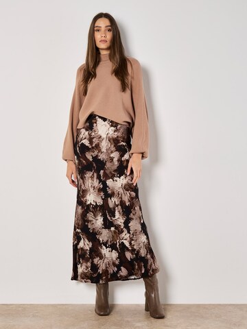 Jupe ' ' Apricot en gris