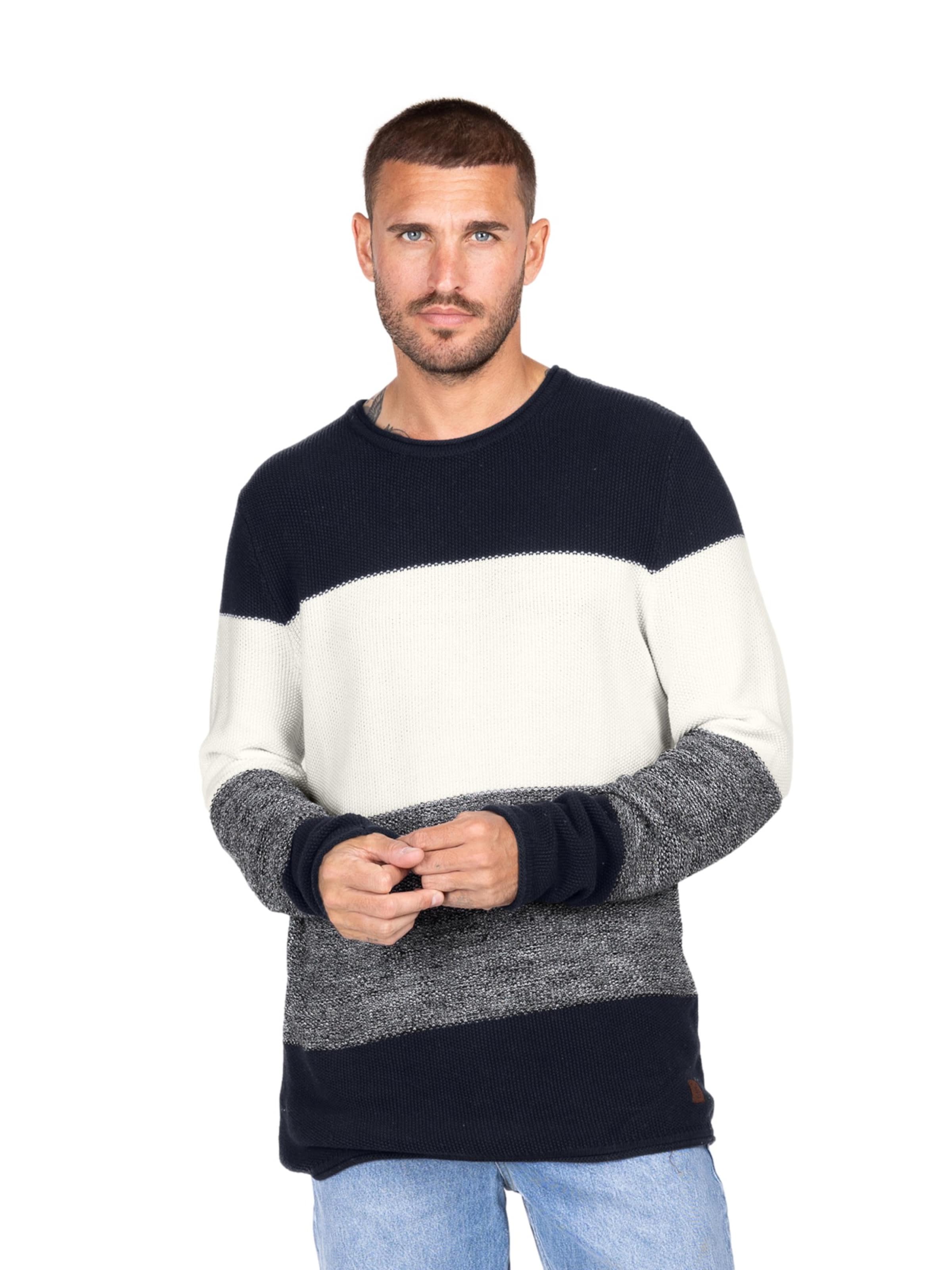 Key Largo Pullover 'KLJOGI' i brun: forside