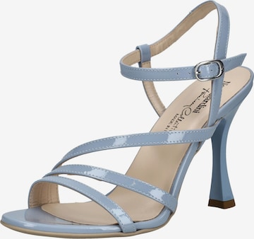Sandalo di Nero Giardini in blu: frontale