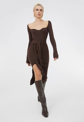 TOPTOP STUDIO Dress in Brown