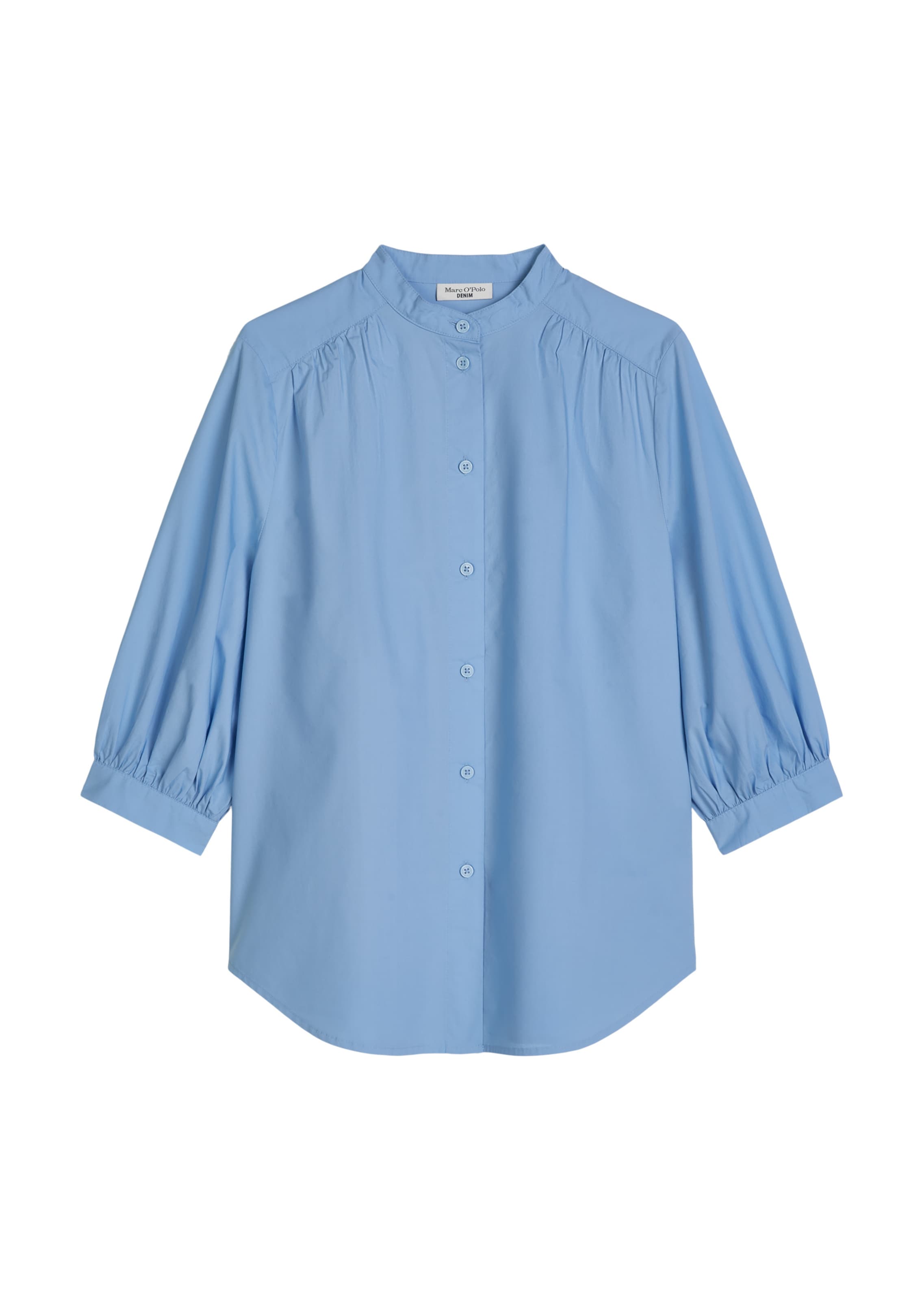 Marc O'Polo DENIM Bluse in Blau: Vorderseite