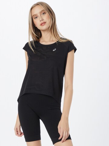 ASICS Performance Shirt 'Ventilate' in Black: front