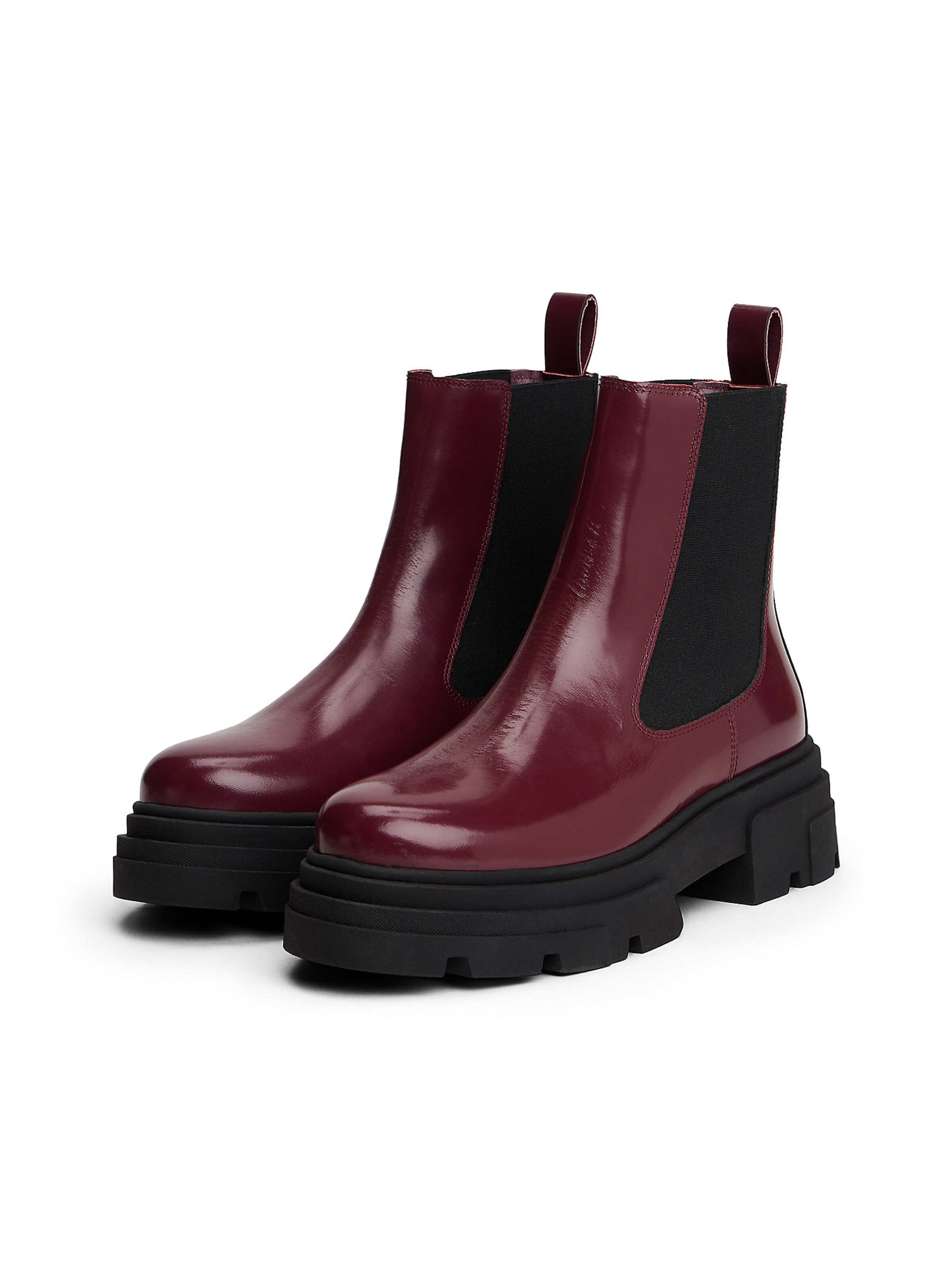 TOMMY HILFIGER Chelsea boots in Red