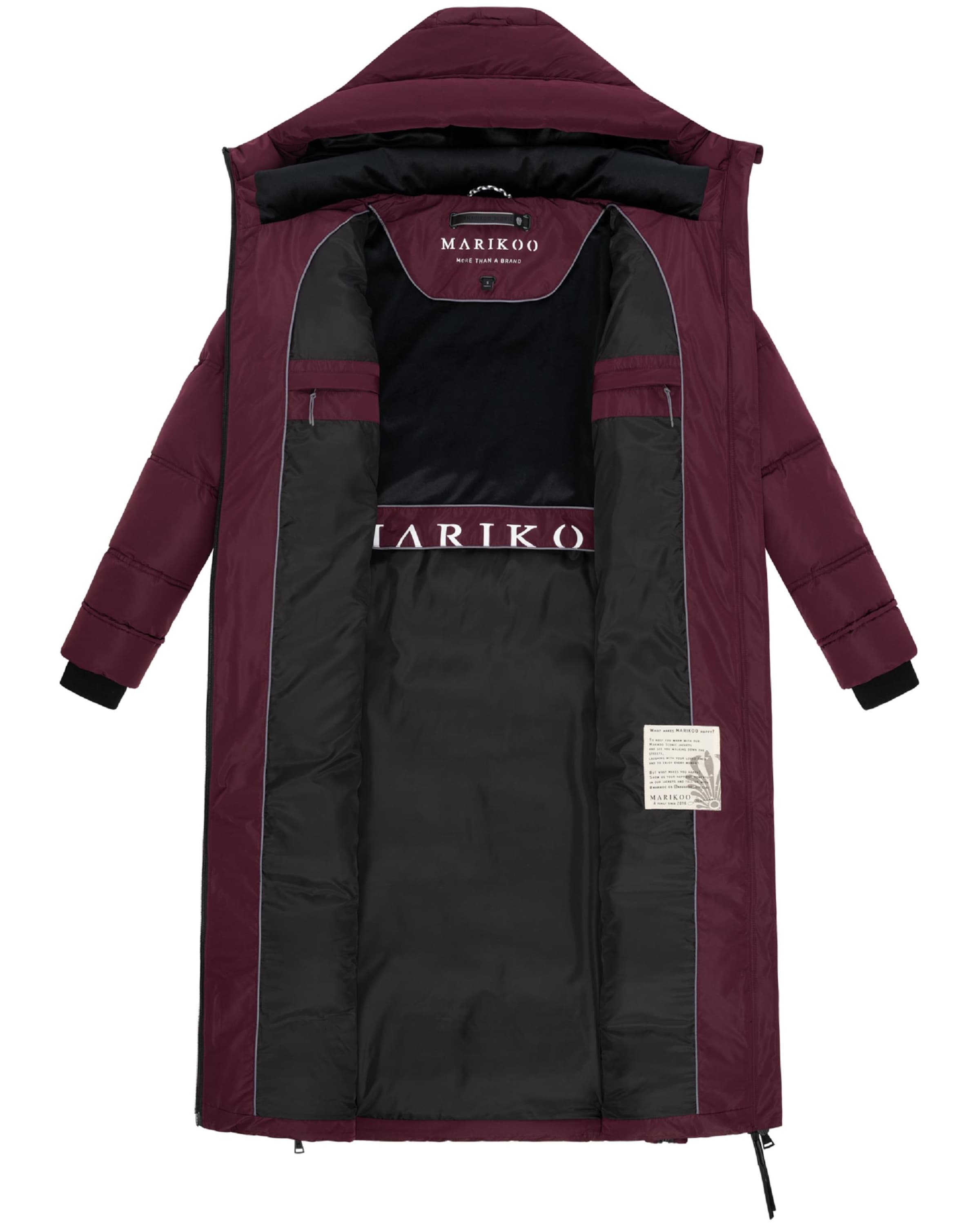 MARIKOO Mantel 'Honiaa XVI' in Rot