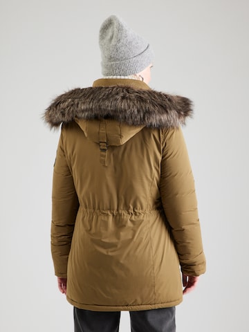 Superdry Parka zimowa 'ASHLEY EVEREST' w kolorze zielony