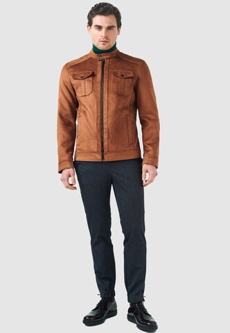 PIERRE CARDIN Jacke in Braun