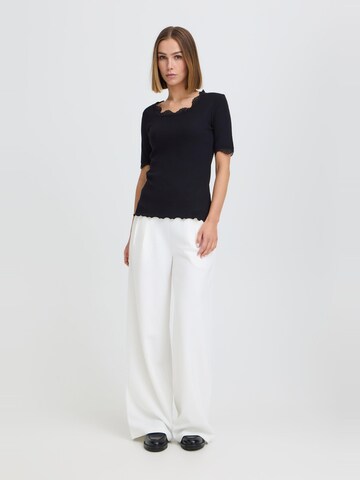 Oxmo T-Shirt ' OXNSuna Lace ' in Schwarz