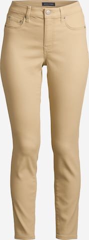 Coupe slim Pantalon AÉROPOSTALE en beige : devant