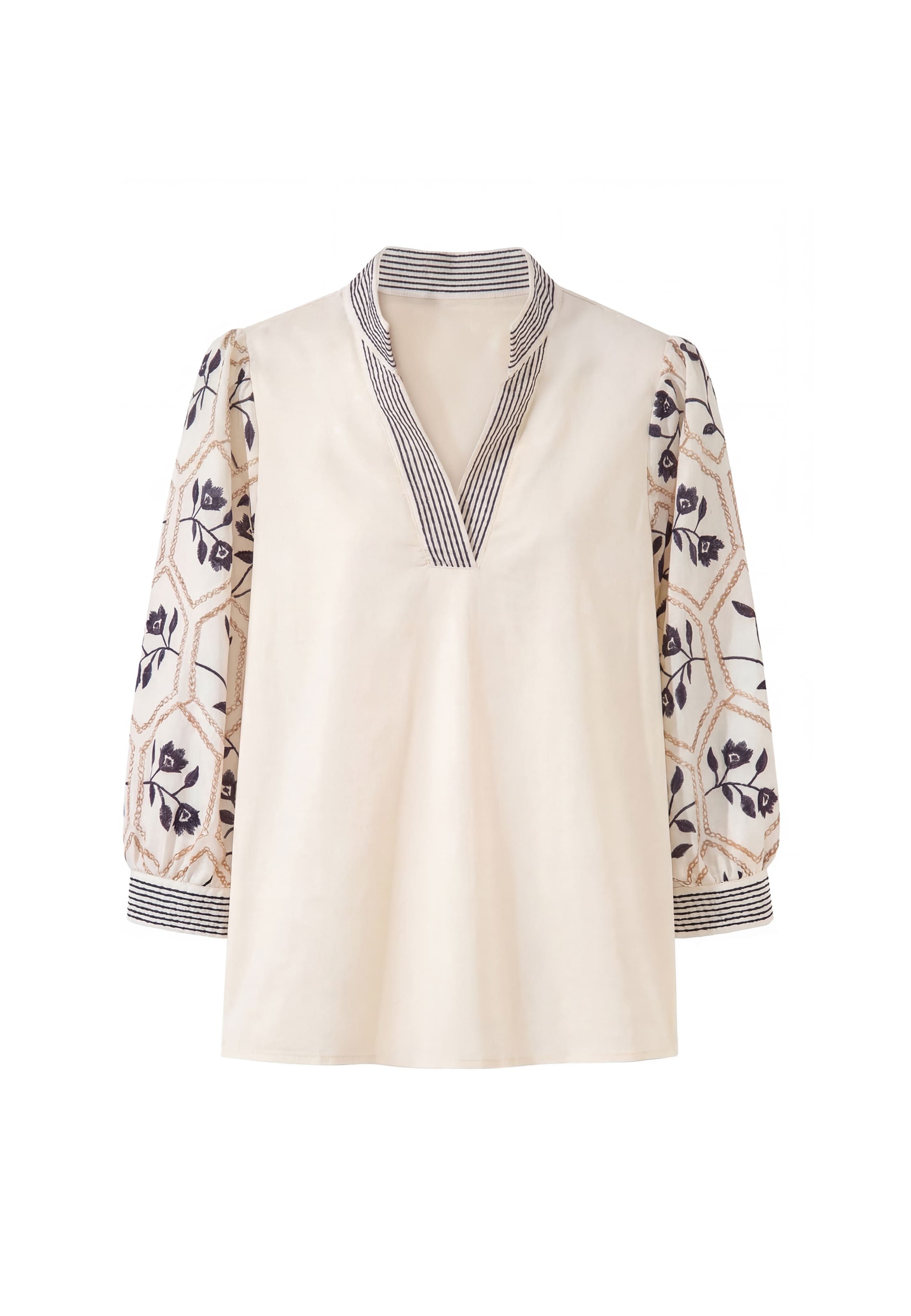 usha BLACK LABEL - Blusa en blanco: frente