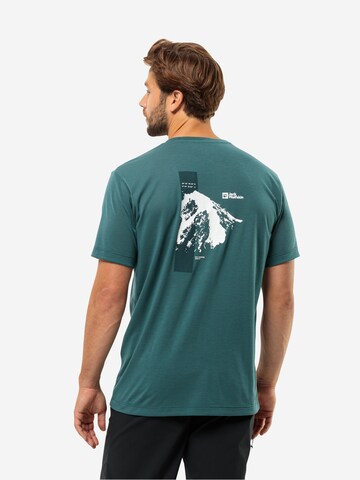 JACK WOLFSKIN - Camiseta funcional 'Vonnan' en verde