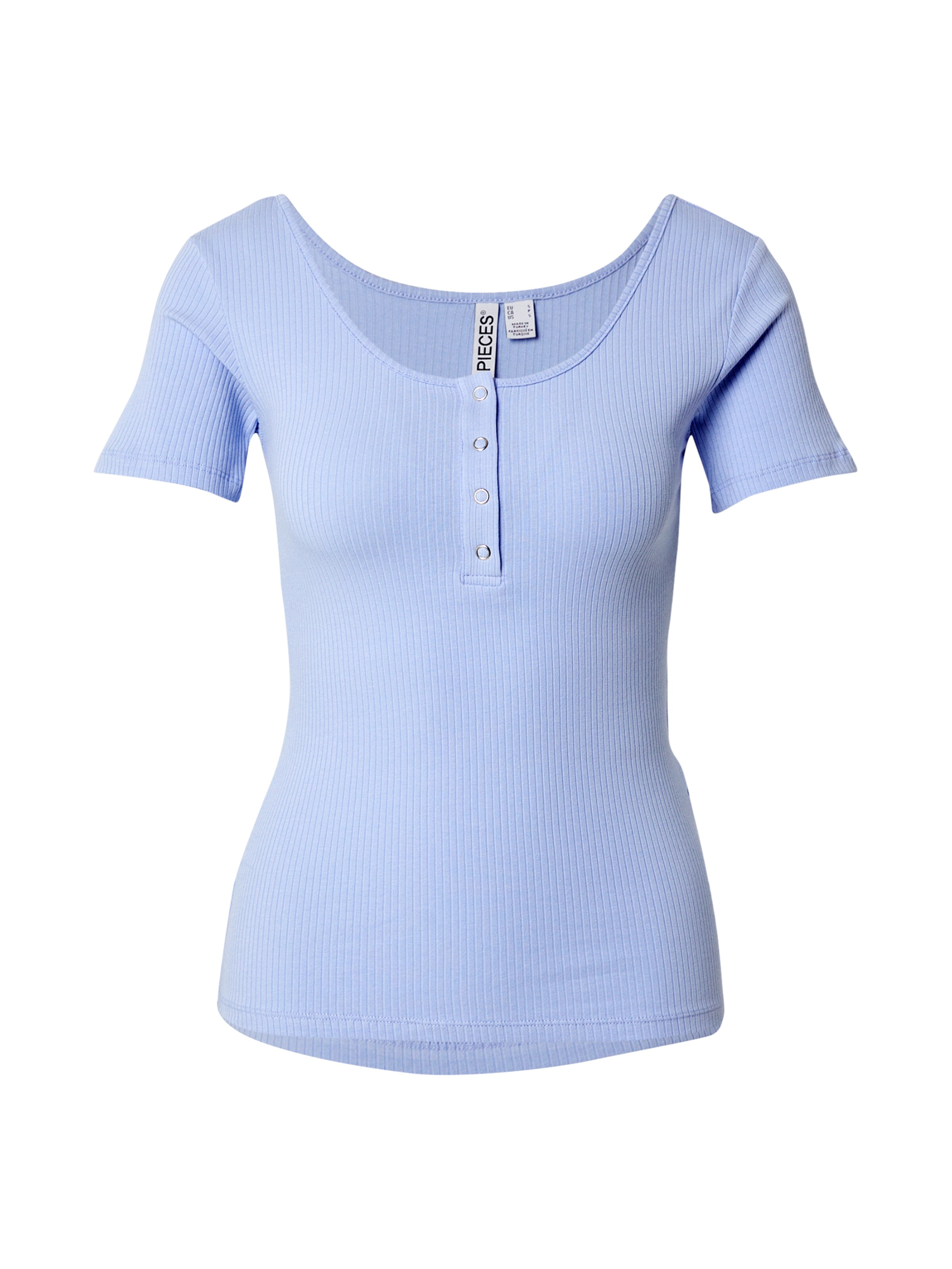 PIECES Tričko 'PCKITTE' – modrá: přední strana