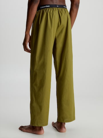 Pantaloni de pijama de la Calvin Klein Underwear pe verde