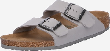 BIRKENSTOCK Open shoes 'Arizona' in Grey: front