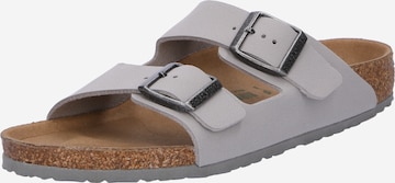 BIRKENSTOCK - Sapatos abertos 'Arizona' em cinzento: frente