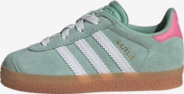 Sneaker 'Gazelle' di ADIDAS ORIGINALS in verde: frontale