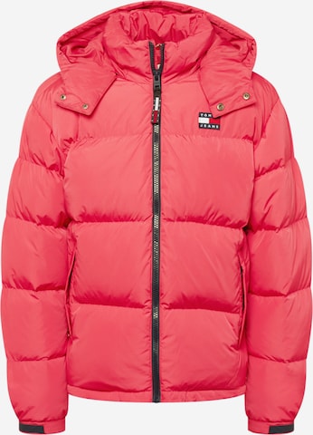 Tommy Jeans Winterjas 'ALASKA' in Roze: voorkant