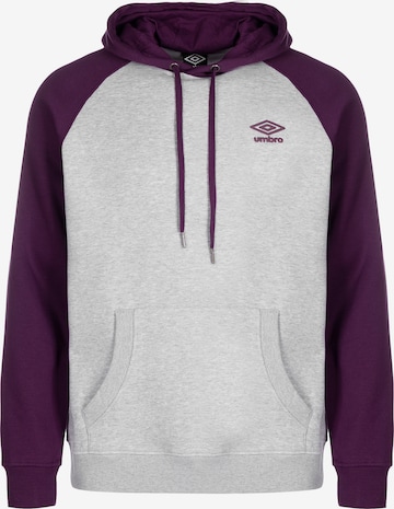 UMBRO Athletic Sweatshirt in Grey: front