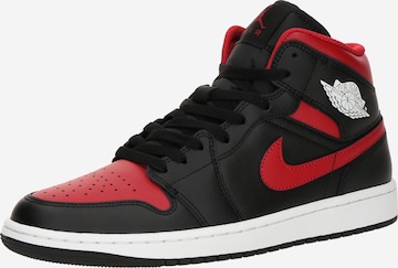 Baskets hautes 'AIR JORDAN 1' Jordan en noir : devant