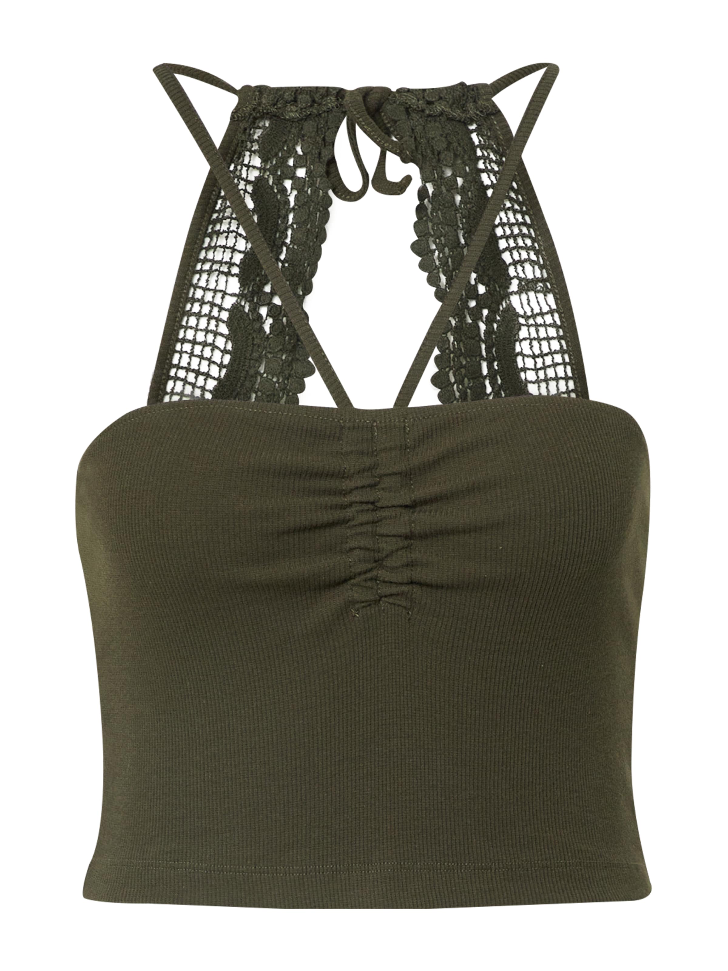 Top in maglia 'Betty' di ABOUT YOU in verde: frontale