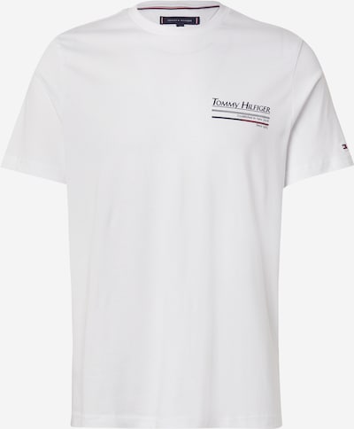 Marškinėliai 'OUTLINE SAILING' iš TOMMY HILFIGER, spalva – tamsiai mėlyna jūros spalva / raudona / juoda / balta, Prekių apžvalga