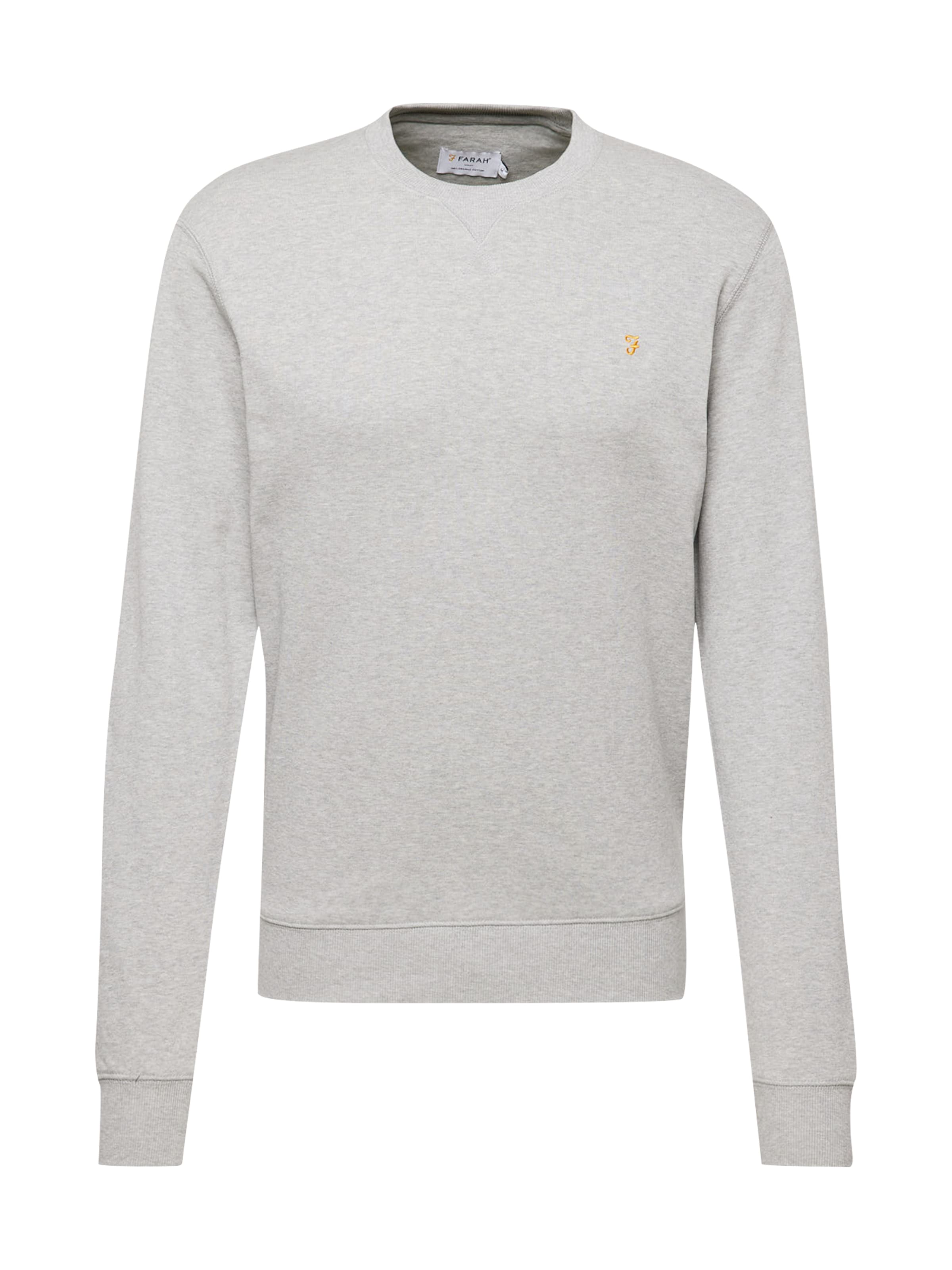 FARAH Sweatshirt 'TIM' in Grey: front