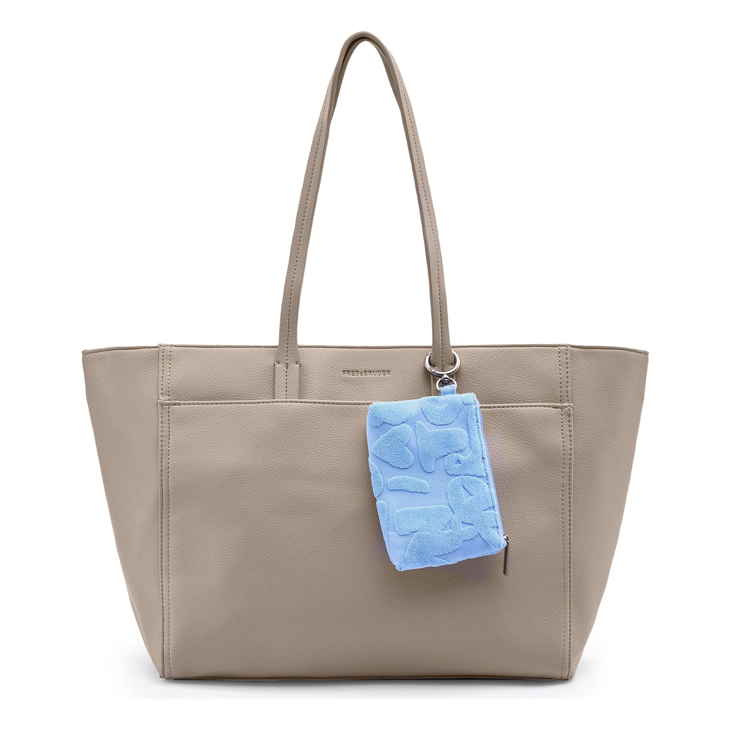 Shopper 'Color Kiss' di FREDsBRUDER in grigio: frontale