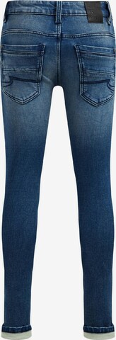 WE Fashion Skinny Jeans in Blauw