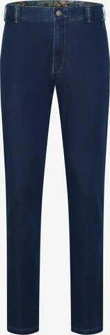 MEYER Regular Chino Pants in Blue: front