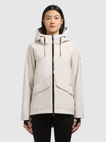 Veste mi-saison ' Nadela' khujo en blanc : devant
