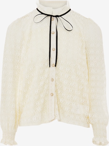 balta nascita Palaidinė: priekis