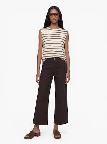 Wide Leg Pantalon 'ONLMadison-Clair' ONLY en marron