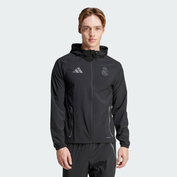 ADIDAS PERFORMANCE Tracksuit 'Real Madrid Tiro 25 Competition' in Black: front