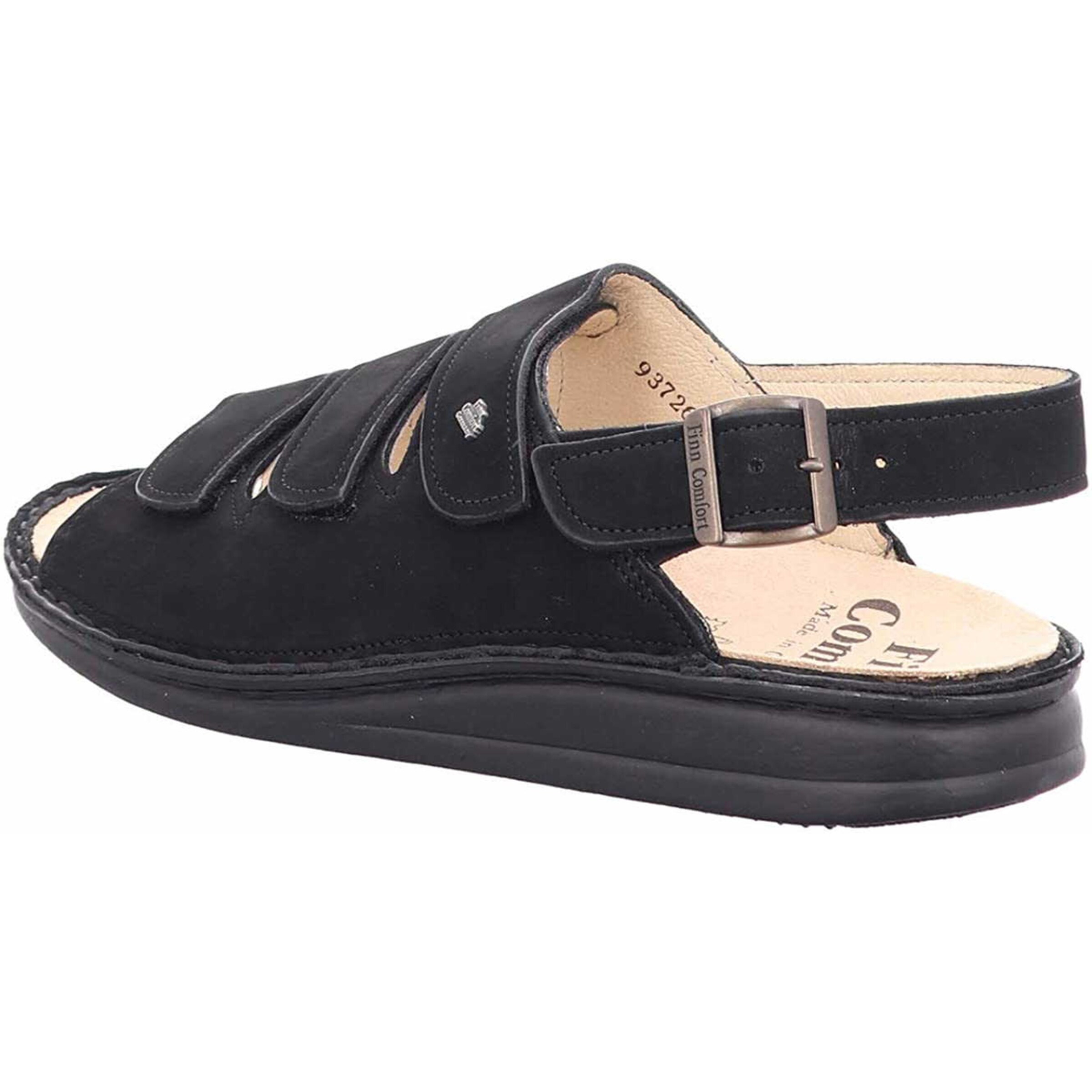 Finn Comfort Sandale 'Sylt' in Schwarz