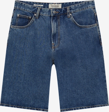 Pull&Bear Shorts in Blau: predná strana