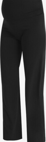 spring maternity Pants 'Giselle' in Black: front