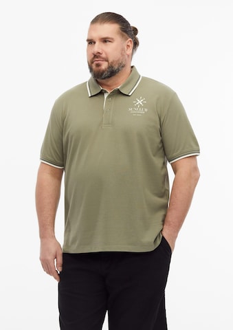 s.Oliver Men Big Sizes Shirt in Green: front