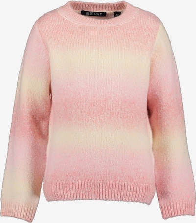 BLUE SEVEN Sweater in Pastel yellow / Pink / Rose, Item view